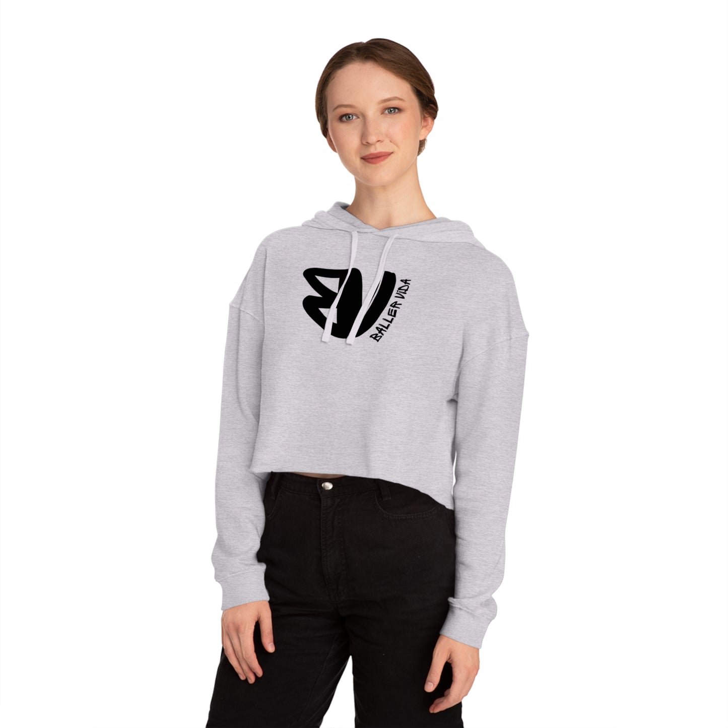 Lady Baller Crop Hoodie